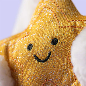 Jellycat knuffel bunny cream with Star