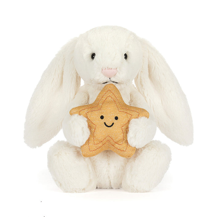 Jellycat knuffel bunny cream with Star