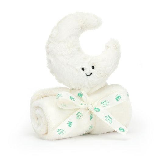 Jellycat knuffeldoekje en knuffel amuseables moon