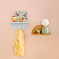 Kids Concept plank cirkel geel1000974e