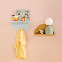 Kids Concept plank cirkel licht blauw1000975d