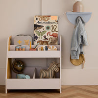 Kids Concept speelgoedkast geel grijs1000968e