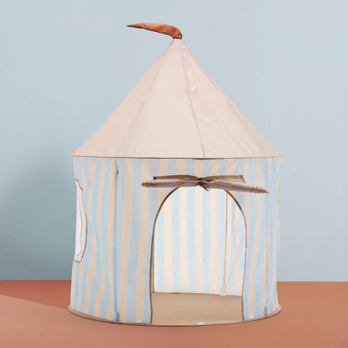 Kids Concept speeltent streep lichtblauw 7340028736752 c