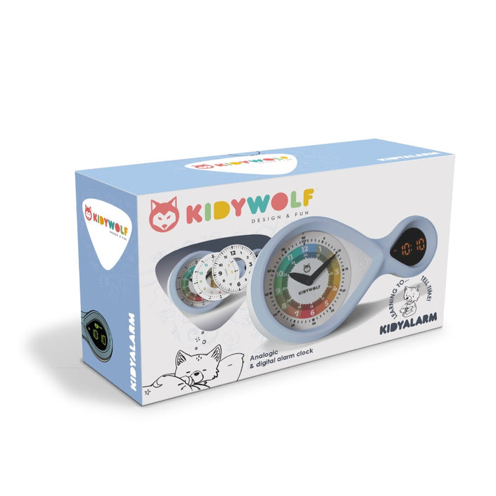 Kidywolf Kidyalarm wekker blauw