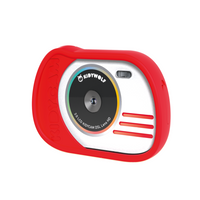Kidywolf Kidycam waterdichte kindercamera rood 3 jr+