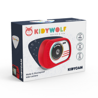 Kidywolf Kidycam waterdichte kindercamera rood 3 jr+