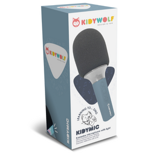 Kidywolf Kidymic karaoke microfoon blauw 3 jr+
