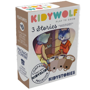 Kidywolf discs projector zaklamp history 3 jr+