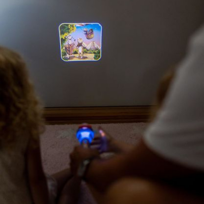Kidywolf projector zaklamp kiddyslide geschiedenis 3 jr+
