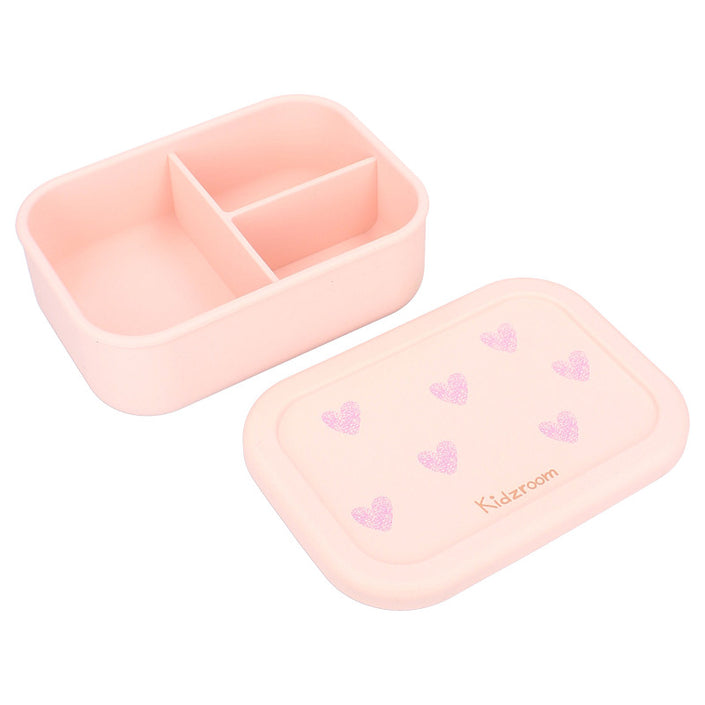 Kidzroom lunchbox pink hearts 030-01066 e
