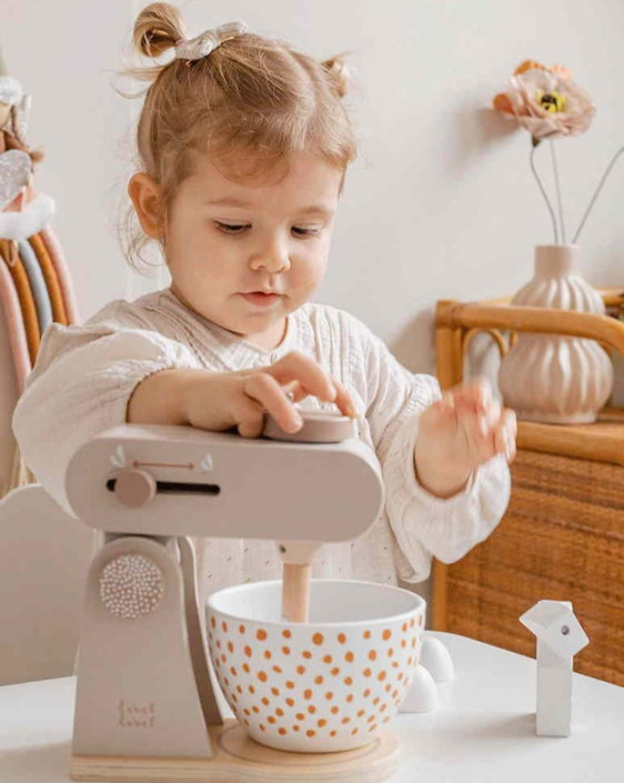 Label Label keukenmixer nougat 3 jr+