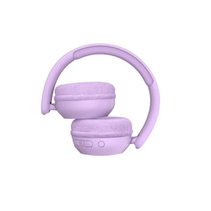 Lalarma draadloze koptelefoon met licht paars
