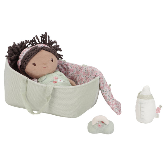 Little Dutch babypop in mandje Evi 1jr 8713291446786 a