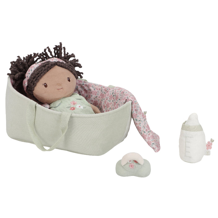 Little Dutch babypop in mandje Evi 1jr 8713291446786 b