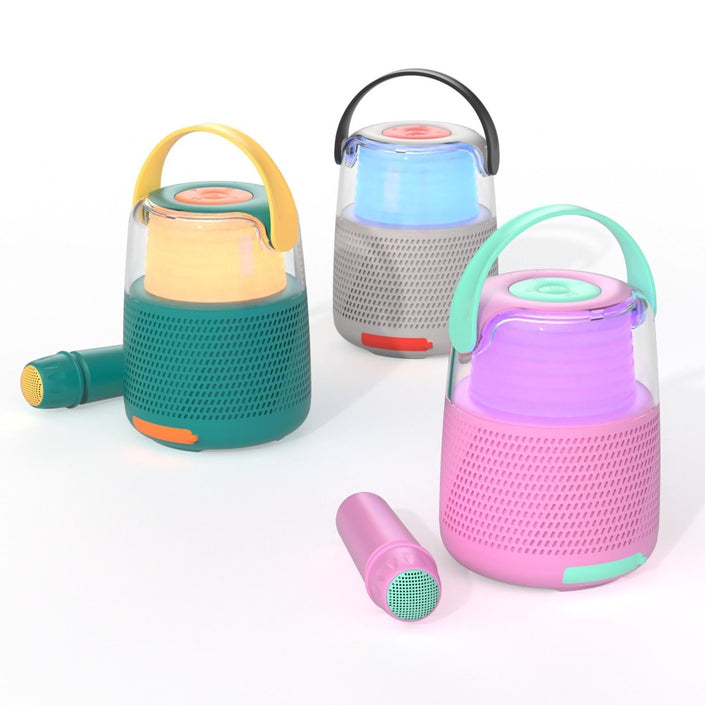 MOB karaoke set grijs