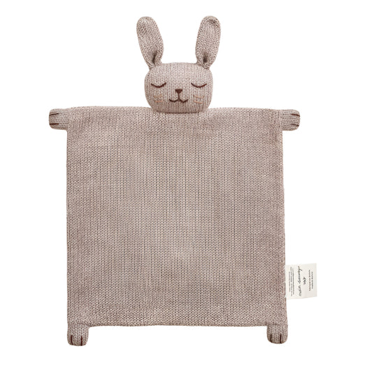 Main Sauvage knuffeldoekje bunny oat knitMSA.KC.BUN.OAT
