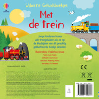 Met de trein - geluidenboek 1 jr+UA09437e