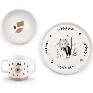 Moulin Roty porseleinen servies Après la pluie