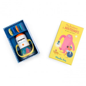 Moulin Roty projector 3 in 1 Les Schmouks 4 jr+