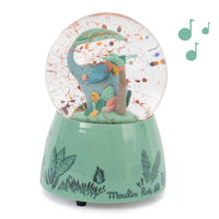 Moulin Roty sneeuwbol met muziekdoos Baobab