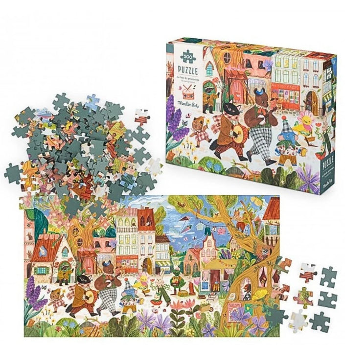 Moulin Roty puzzel 500 stks Les Minouchkas 3jr+681441b