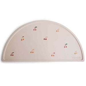 Mushie placemat cherries