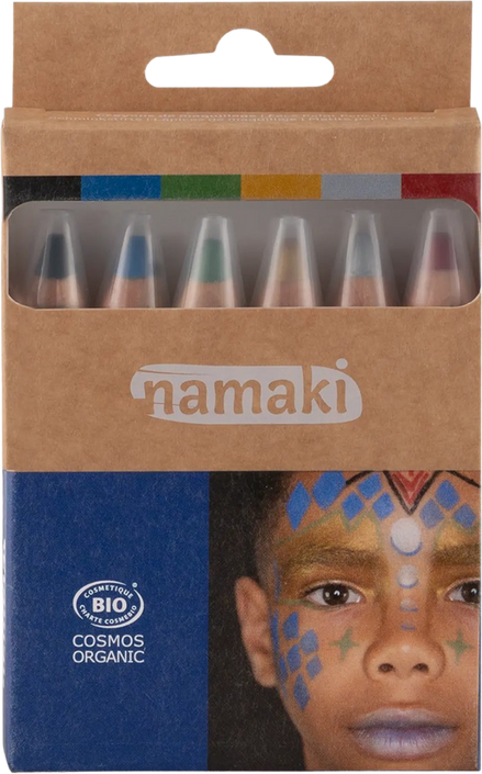 Namaki schminkpotloden intergalactic 6 kleuren 3 jr+