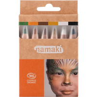 Namaki schminkpotloden wildlife 6 kleuren 3 jr+