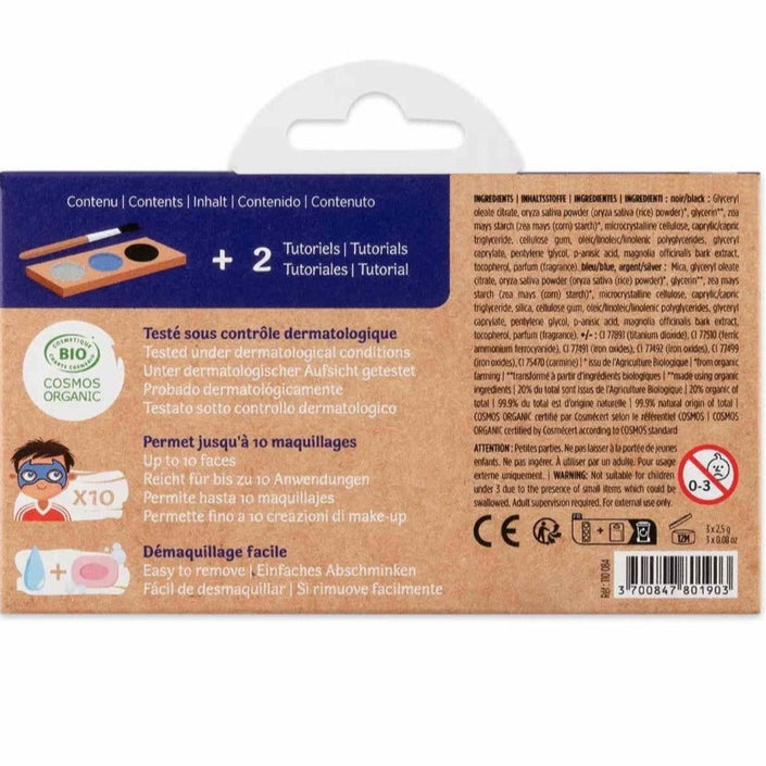 Namaki schminkset ridder en superheld 3 kleuren 3 jr+