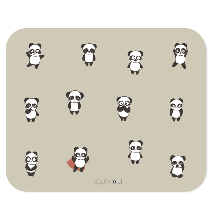 Noui Noui placemat XL Panda mood