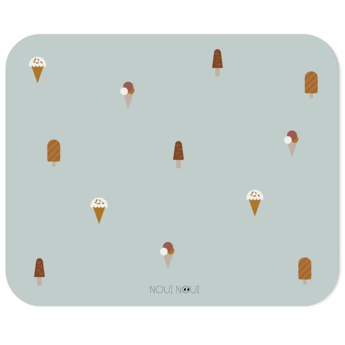 Noui Noui placemat XL ice cream grey