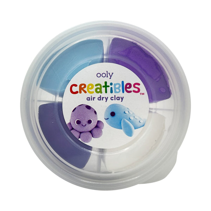 OOLY creatibles DIY air-dry clay kit Ocean BFFs 6 jr+2