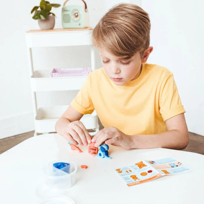 OOLY creatibles DIY air-dry clay kit Pet BFFs 6 jr+3