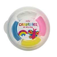 OOLY creatibles DIY air-dry clay kit Rainbow BFFs 6 jr+2