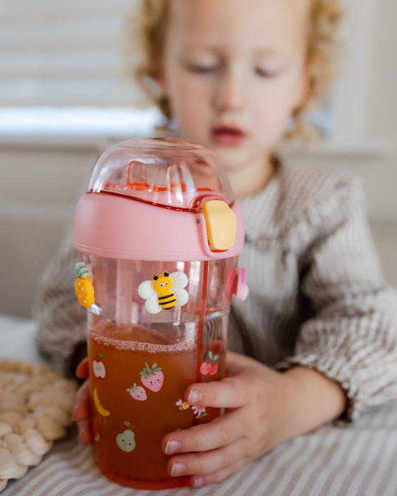 Petit Monkey 2 in 1 drinkfles Sparkling FruitsDB51-Rx