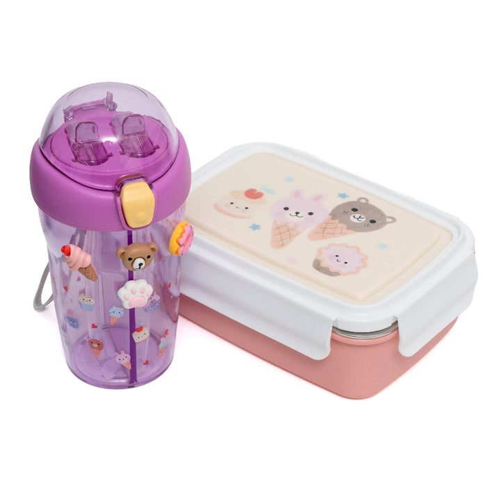 Petit Monkey 2 in 1 drinkfles Sparkling SweetsDB50-Rg