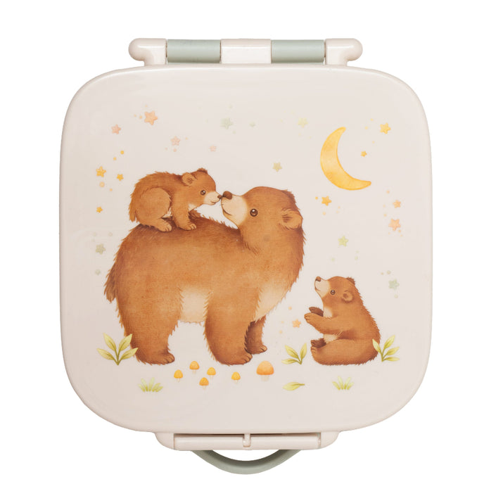Petit Monkey bento lunchbox BearLB56B-R