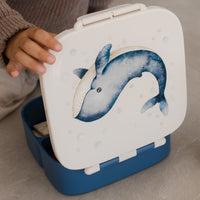 Petit Monkey bento lunchbox WhaleLB57B-Rc