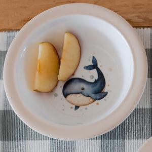 Petit Monkey melamine bakje WhaleMB17-R