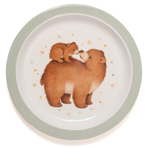 Petit Monkey melamine bord Bear and Stars
