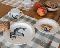 Petit Monkey melamine bord WhaleMPB39-Rf