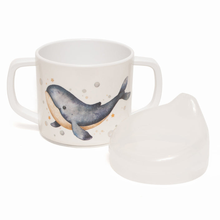 Petit Monkey melamine tuitbeker met oren Whale c
