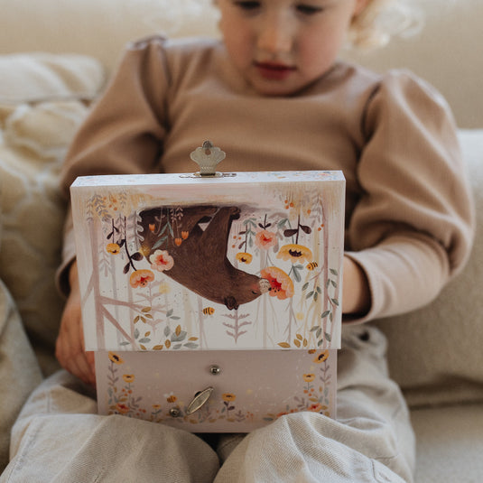 Petit Monkey muziekdoos bijoux bearMB5bear-R