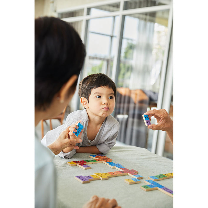 Plan Toys domino emoties 3 jr+