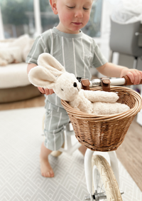 Senger Naturwelt knuffel floppy konijn wit 0 mnd+