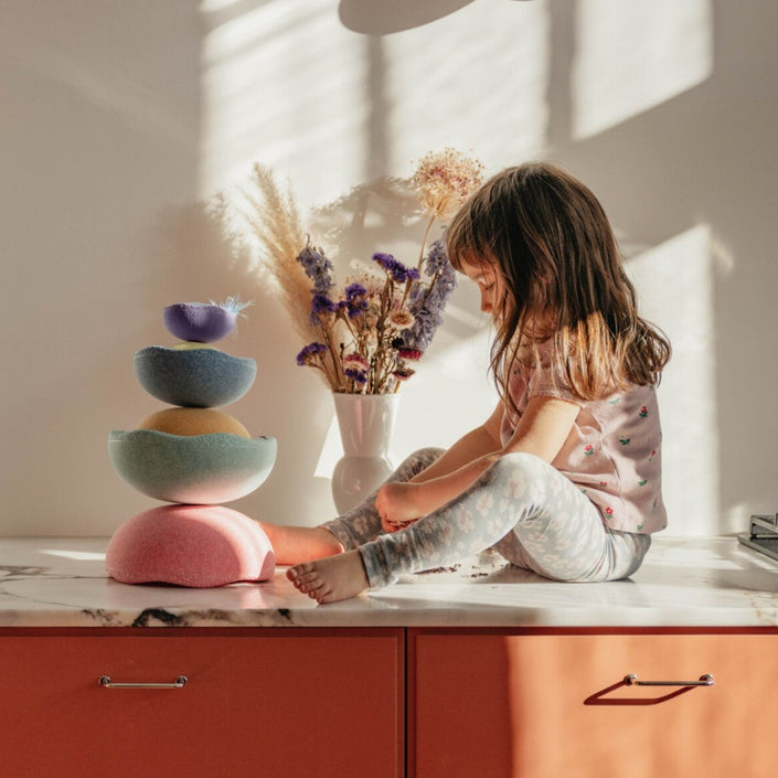 Stapelstein Inside cool pastel 3 stks