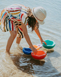 Stapelstein Summer regenboog set classic 8 stks