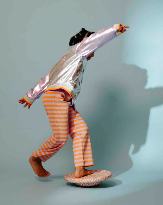 Stapelstein  balance board Super confetti c