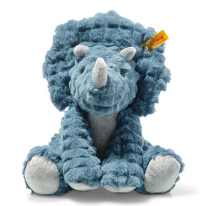 Steiff knuffe ldino Dixi Triceratops 28cm blauw 4001505087806 a