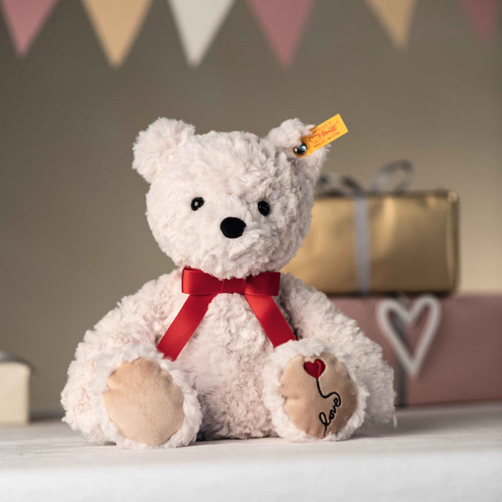 Steiff knuffel Jimmy teddybeer love 30cm cream 4001505113833 b
